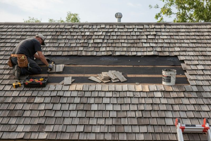 Wood Shingles Repair in Bristow, VA