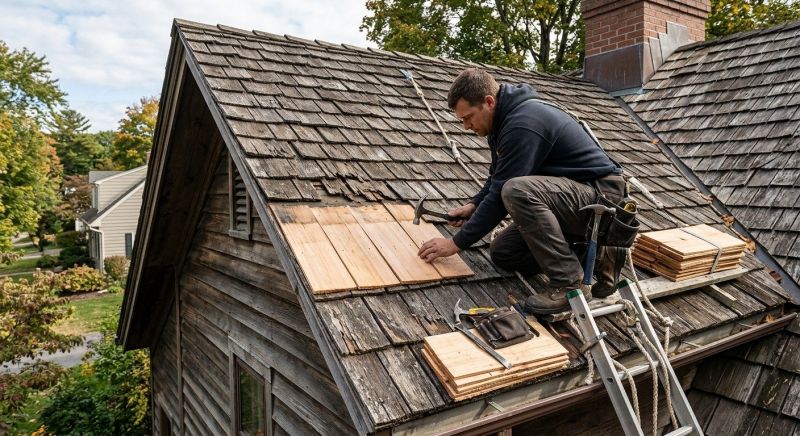 Wood Shingles Repair in Great Falls, VA