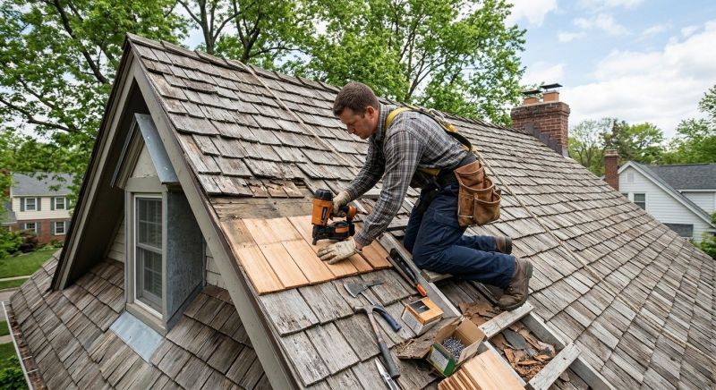 Wood Shingles Repair in Prince William County, VA